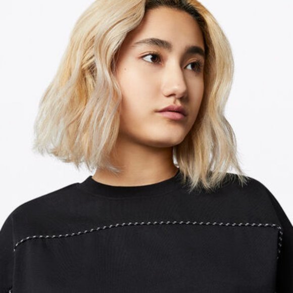 💖MEGA SALE💖Converse Lightweight Jersey Crewneck Sweatshirt Women 10018946-a01 - Picture 4 of 6